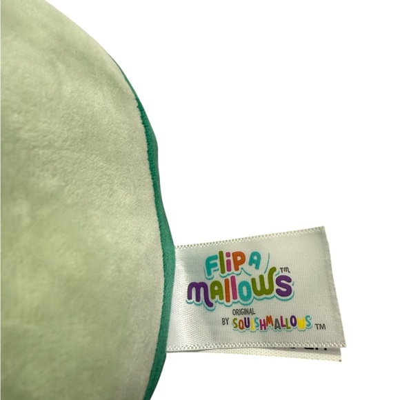 Squishmallows Flip-A-Mallows Green and White Plush Bernard - Picture 3 of 5